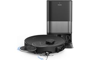 DREAME L40s Ultra Robot Vacuum and Mop, 19,000Pa Suction, Auto-Empty, Mop Self-Cleaning, 100% Detangling DuoBrush, Extending 