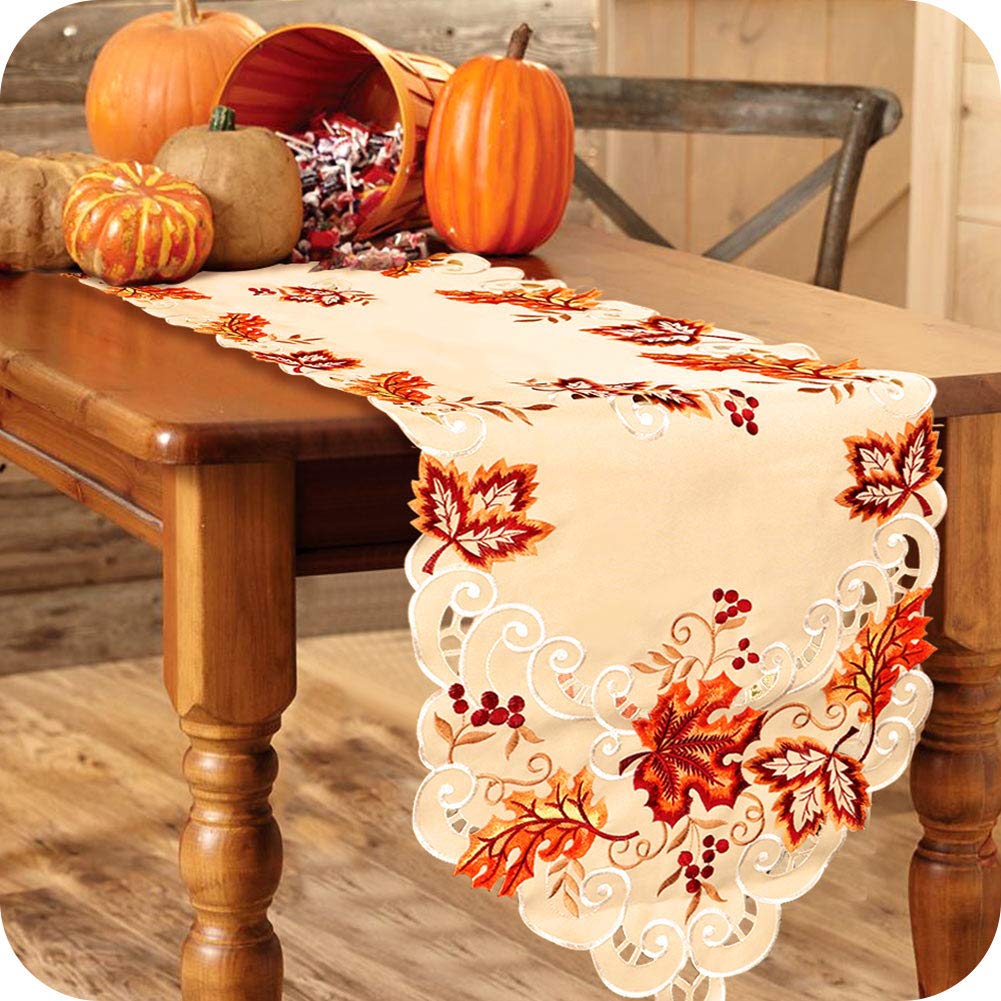 Best 108′ Thanksgiving Table Runner