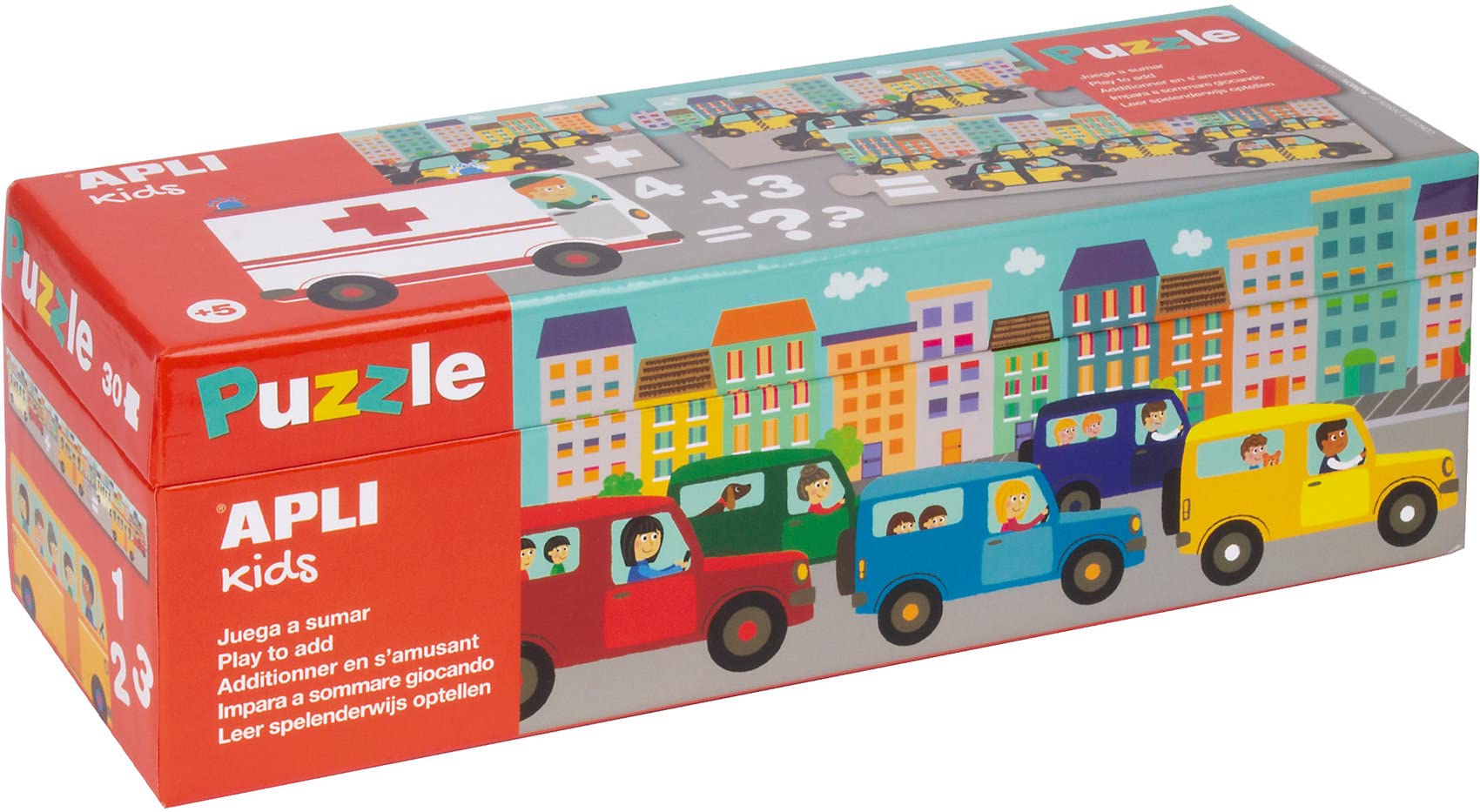 APLI Kids - Puzzle, Assorted Colour (17196)