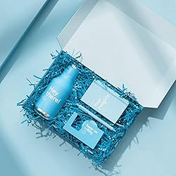 1 LB Lake Blue Crinkle Cut Paper Shred Filler Great