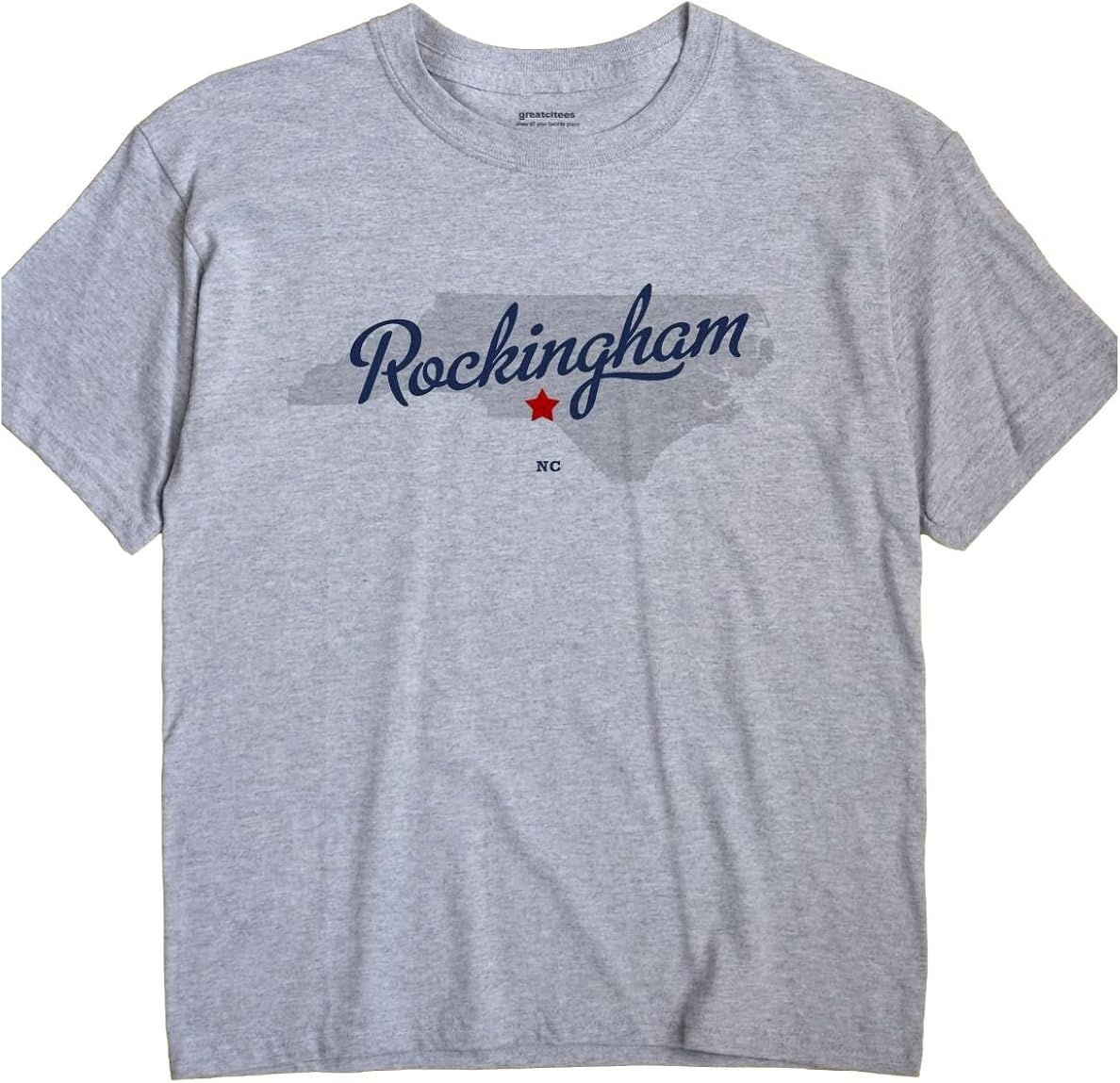 Rockingham North Carolina TShirt MAP Clothing