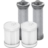 A10-03 Filter Replacement For Tineco A10/A11 Hero, A10/A11 Master Vacuum | For Tineco A10/A11 PURE ONE S11, PWRHERO11 Snap Cordless Vacuum Cleaner, 2 Pack Pre Filters &amp; 2 HEPA Filter