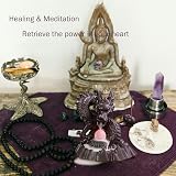 Moylor Dragon Incense Waterfall Burner with Color Changing Crystal Ball view 3