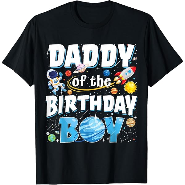Amazon.com: Mommy Of The Birthday Boy Astronaut Family Space