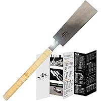 SUIZAN Japanese Pull Saw Hand Saw 9.5 Inch Ryoba Double Edge Flush Cut Saw Woodworking tools