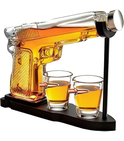 Carafe à Décanter Drôle En Verre Borosilicate 450 Ml - Forme Originale Pour Whisky, Vin - Cadeau Humoristique