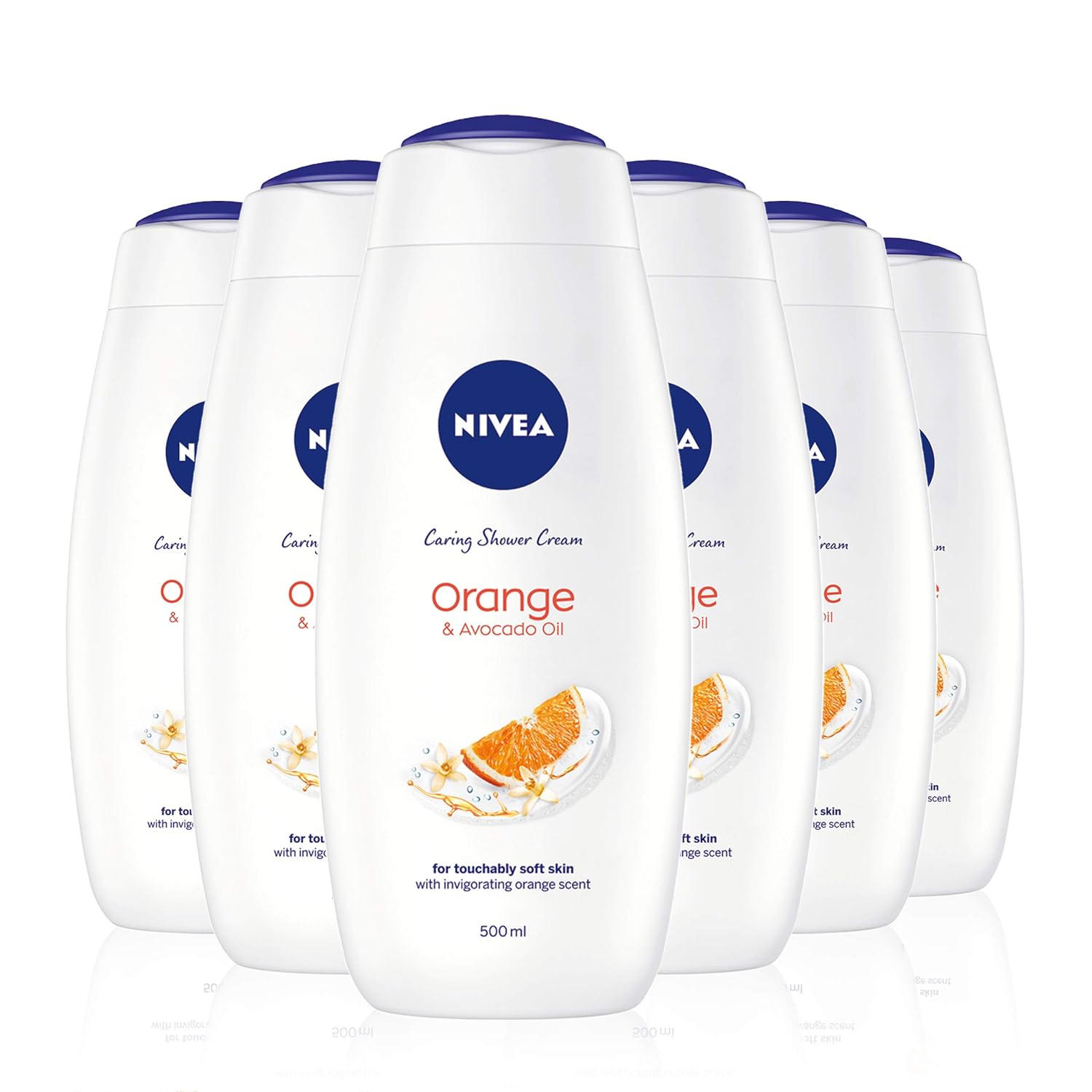 nivea orange shower cream
