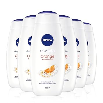 nivea orange shower gel
