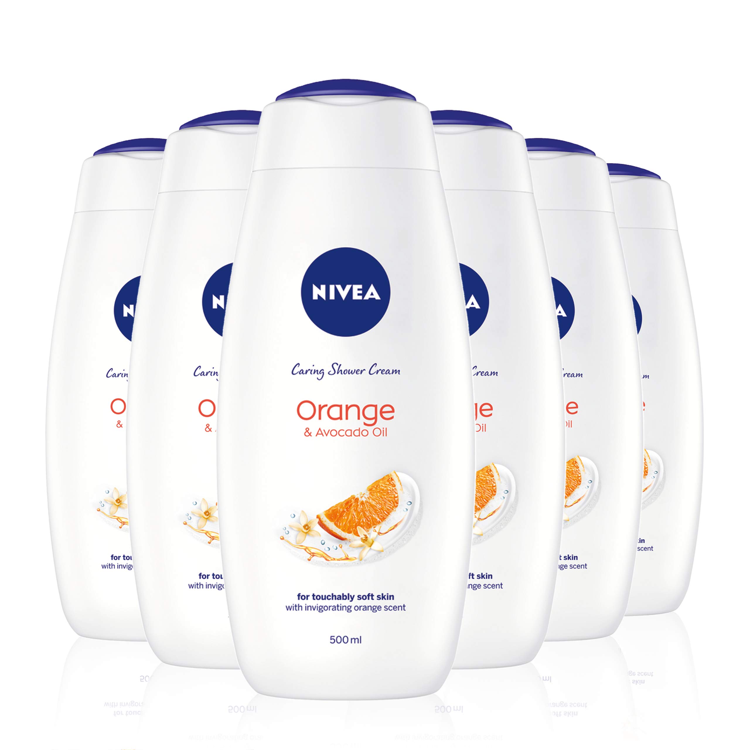nivea orange shower gel