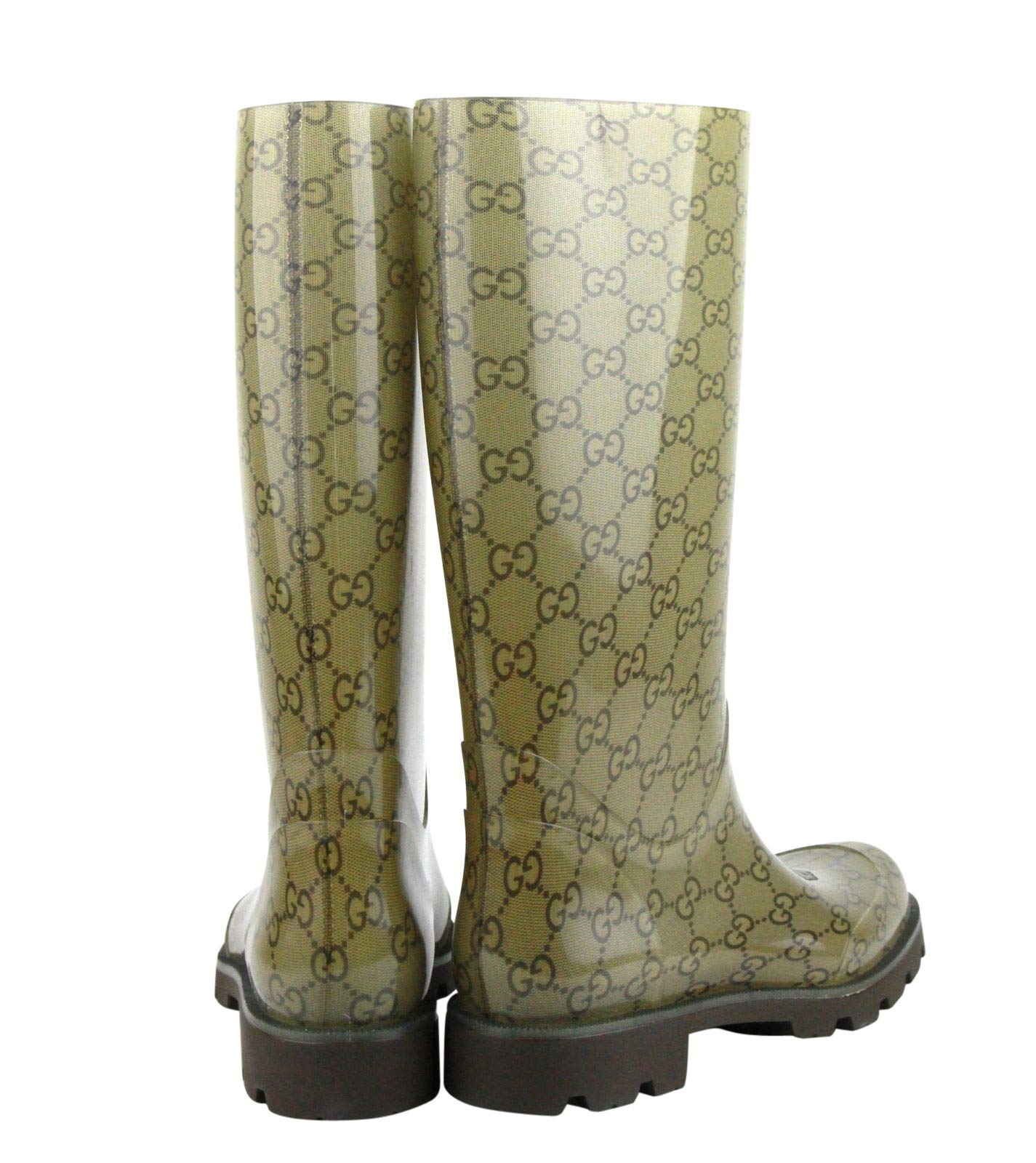 Gucci Women�s Guccissima Pattern Light Brown Rubber Rain