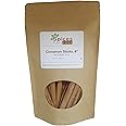 SFL Cassia Whole Cinnamon Sticks 6 Inch - Dried Long Stick - Premium Quality - Kosher (8 Ounces)