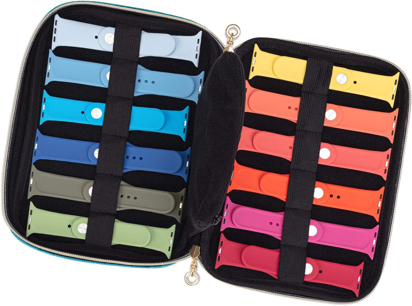 Teamoy Watch Strap Storage Case Holds 12pcs Watch Straps - Image 4