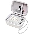 LTGEM Case Compatible with Go 4 and Go 3 and Go 3 Eco Ultra-Portable Waterproof Speaker, White