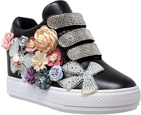 rhinestone sneakers amazon
