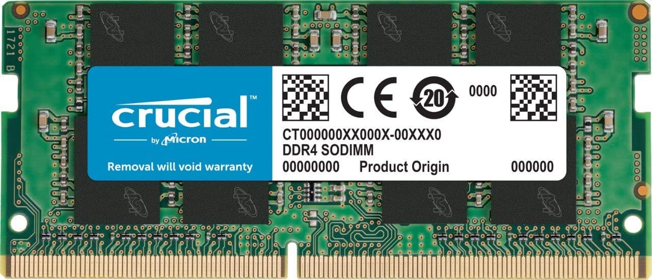 Buy Crucial Ram 16gb Ddr4 3200 Mhz Cl22 Laptop Memory