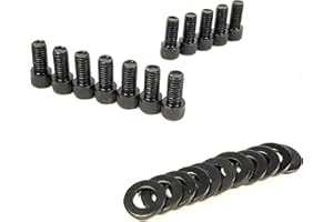 JBKE SBF Valve Cover Bolt Kit bolts Compatible with Small Block Ford 260 289 302 351W 5.0L
