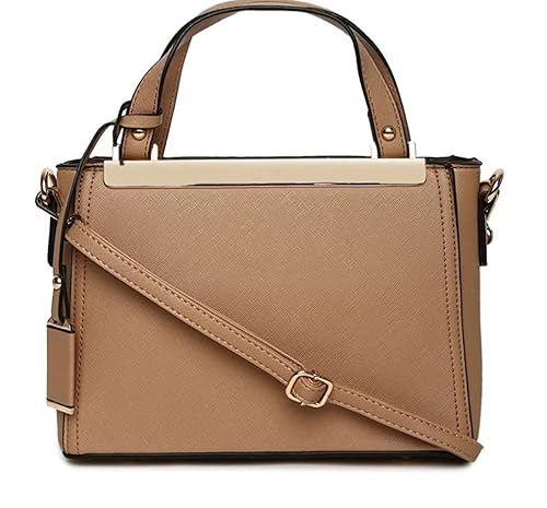 Womens Satchel (Beige)