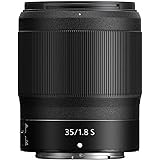 Nikon NIKKOR Z 35mm f/1.8 S | Premium large aperture 35mm prime lens for Z series mirrorless cameras | Nikon USA Model