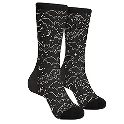 Jinjinkiang Halloween Cartoon Black Bat Unisex