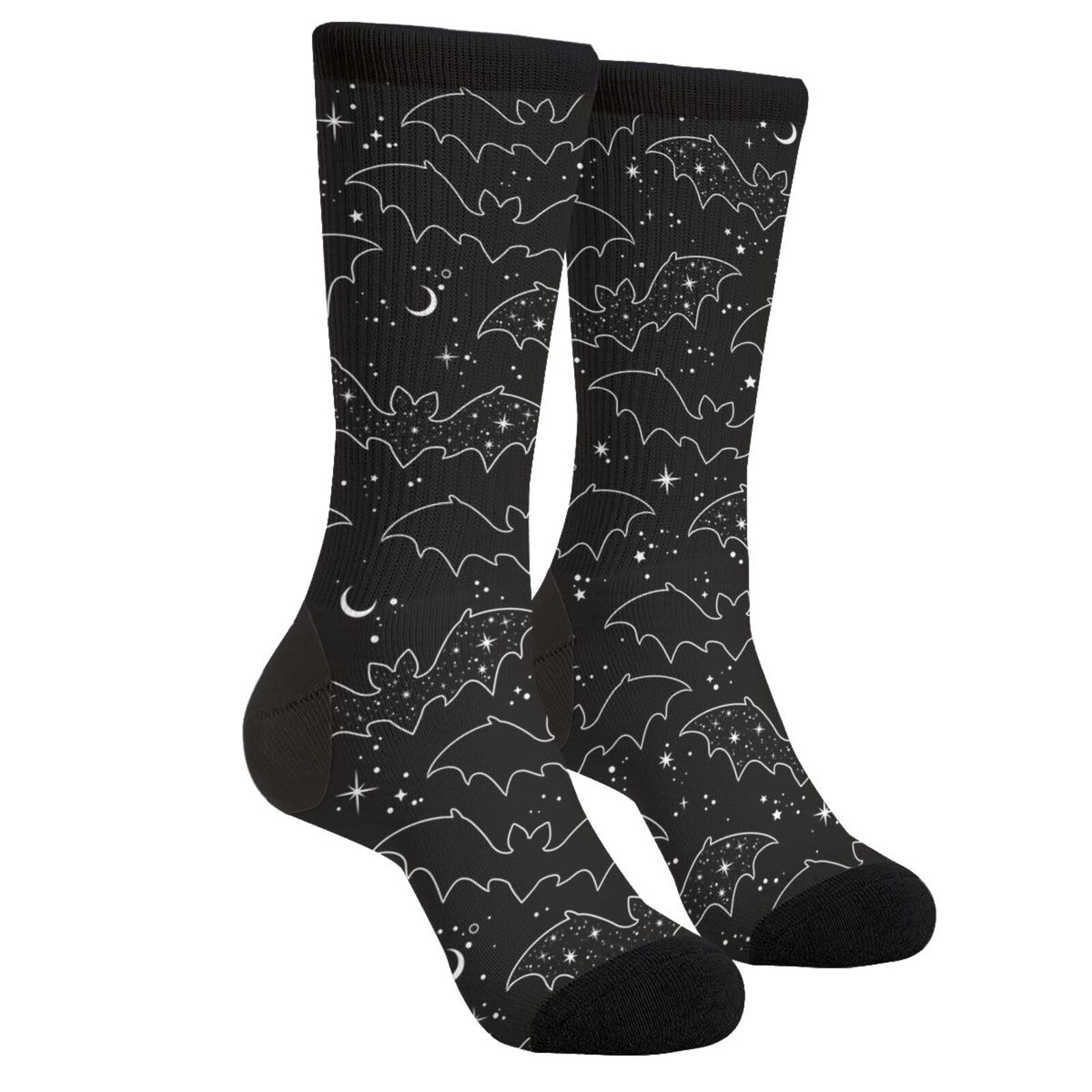 Jinjinkiang Halloween Cartoon Black Bat Unisex