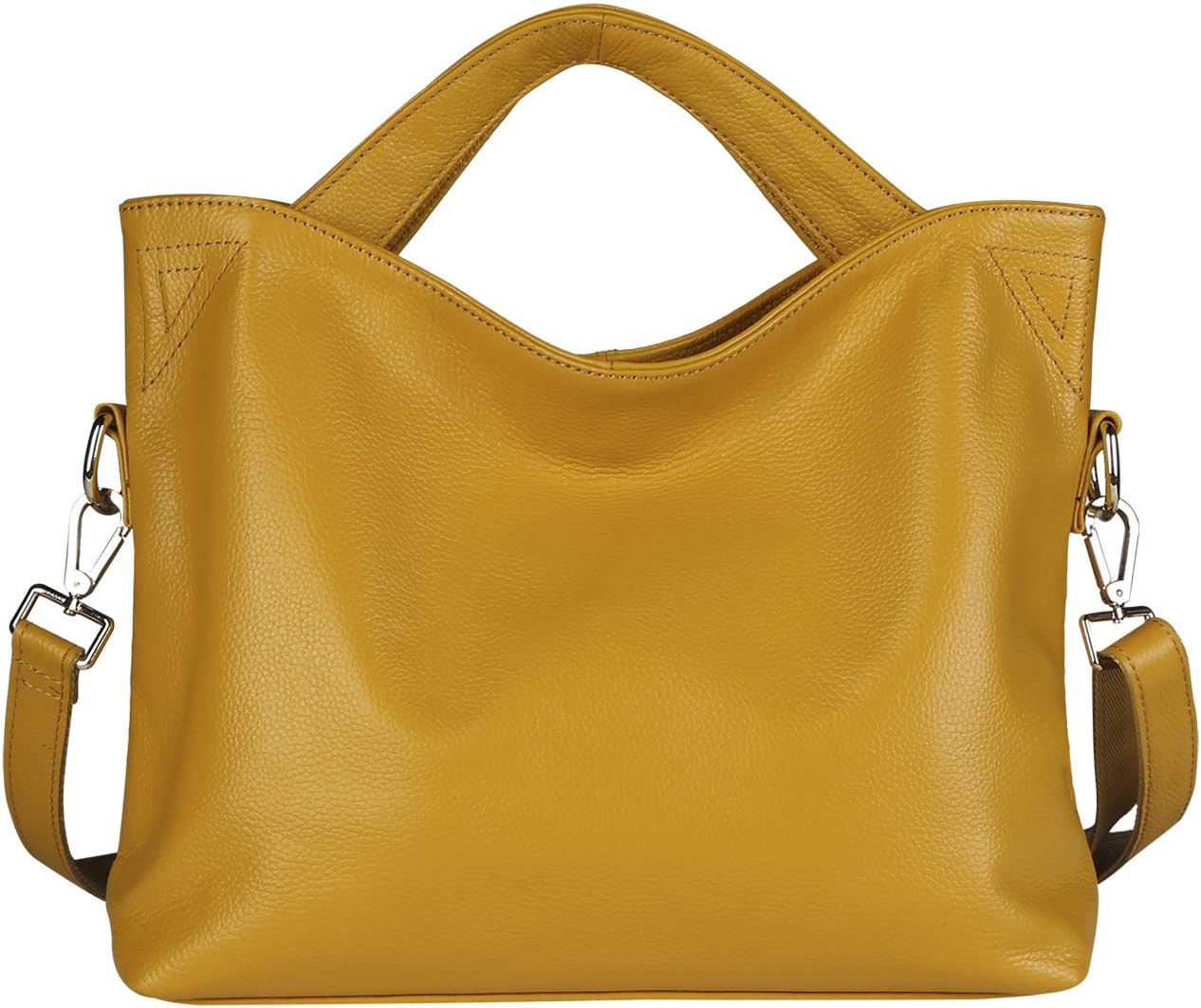 Lecxci [Premium Real Leather] Fashion Trendy Crossbody Purses Handbags for Women