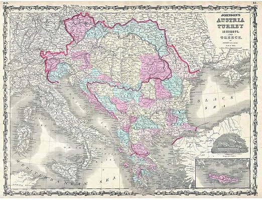 Map Of The Giresun Eyalet 1863 Giresun Eyaleti Haritasi 1863 Haritalar