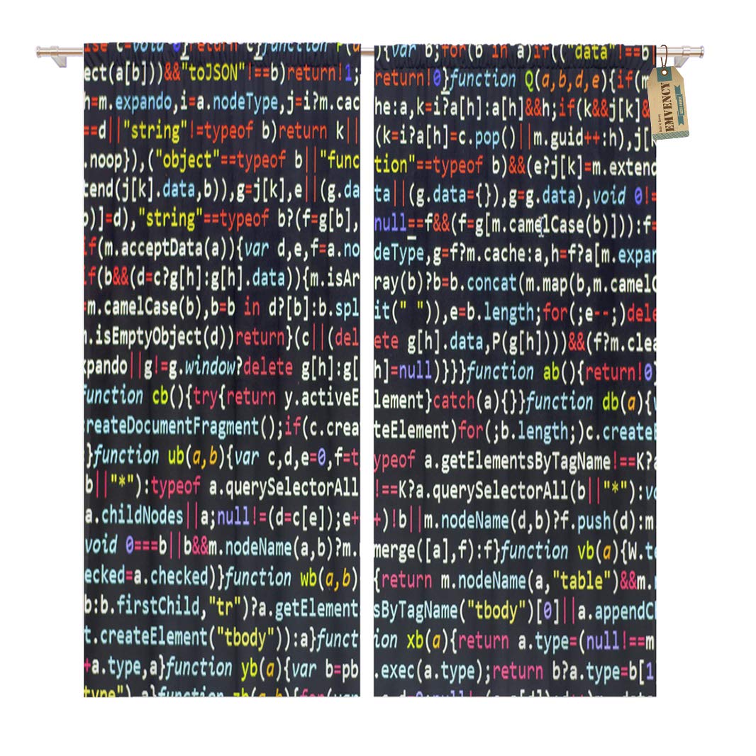 Amazon Com Golee Window Curtain Javascript Code Computer