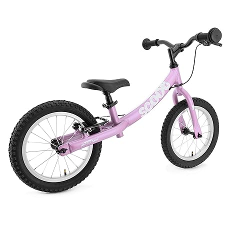 scoot balance bike pink