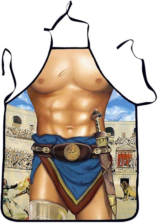 Doormat Schurze Motiv Nakter Starker Mann Ritter Schurze Fur Den Muskulosen Freund Lustige Sexy Gladiator Schurze Amazon De Kuche Haushalt