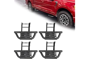 Trumgeta 4PCS Running Boards Fit for Dodge RAM 1500 Crew CAB 2019-2026 EZ Side Steps Accessories