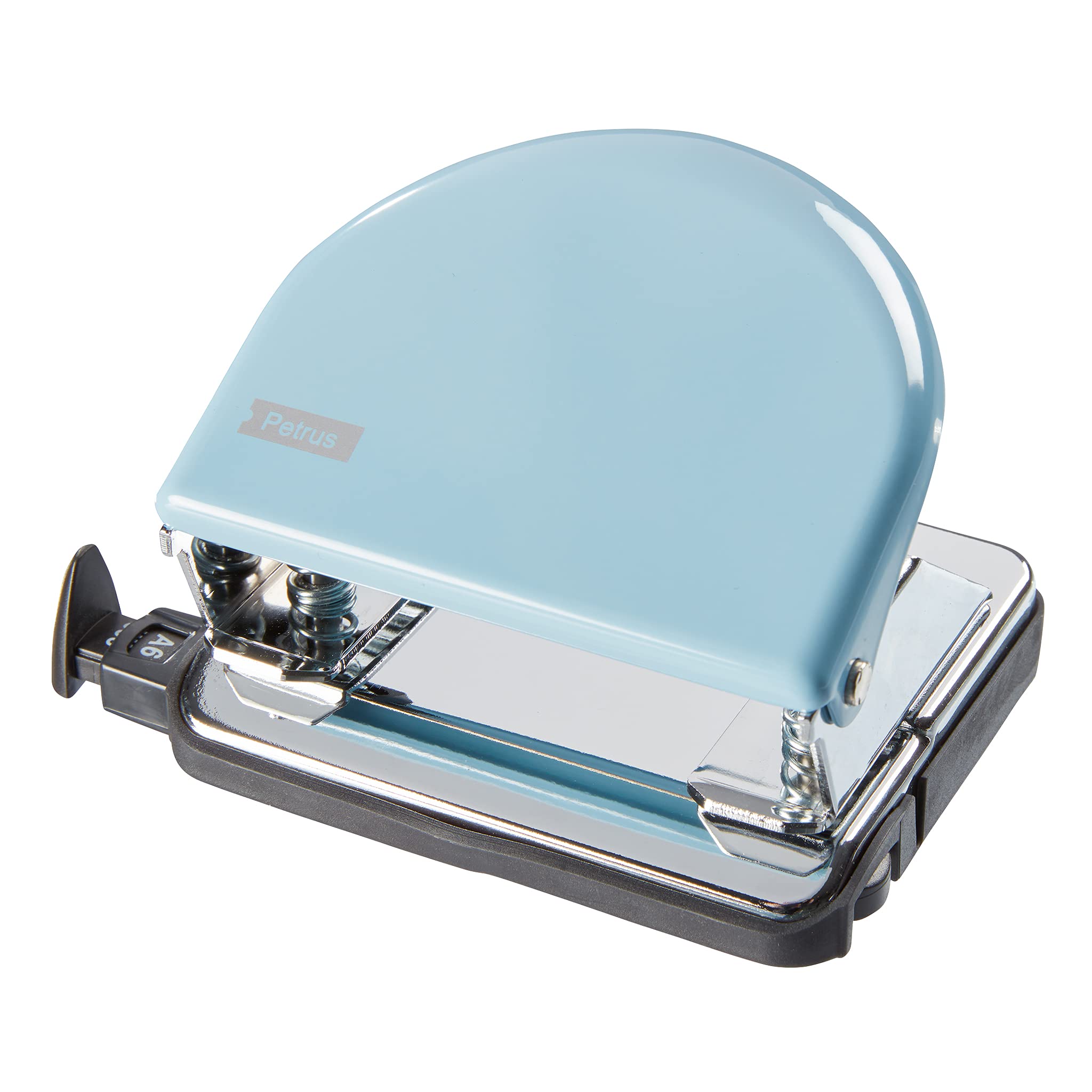 Petrus Retro 52 Classic Metal Office Hole Blue