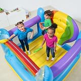 Bestway Kids Hot Air Balloon Bouncer Trampoline Toss Game Inflatable view 2