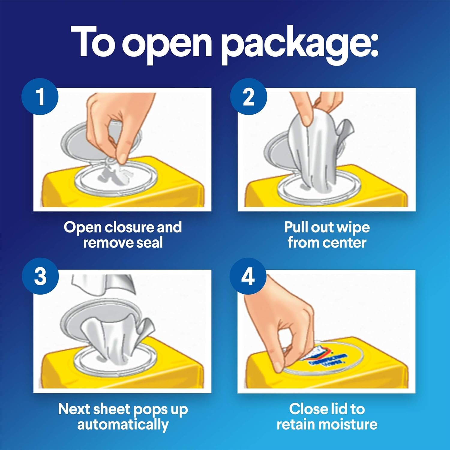 Clorox Disinfecting Bleach Free Cleaning Wipes, 75 Count (Pack of 3): Health & Personal Care