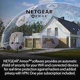 NETGEAR Orbi WiFi 6 Mesh System RBK863SB AX6000 Tri-Band Router 2 Satellites view 6