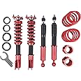 GELUOXI Height Adjustable Coilover Suspension Shock Absorber Lowering Kit Replacement for 1994-2004 Ford Mustang Coilovers Springs Struts