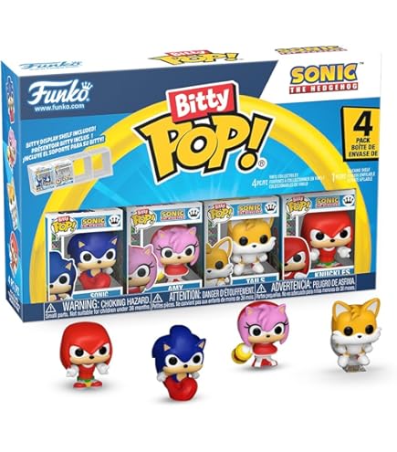 Funko Mystery Mini: Sonic The Hedgehog - 1 Of 12 To Collect - Styles Vary - Vinyl Figure to Collect - Gift Idea - Official Merchandising - Toys for Kids and Adults - Fans of Funko Mystery Mini: Sonic The Hedgehog - 1 Of 12 To Collect - Styles Vary - Vinyl Figure to Collect - Gift Idea - Official Merchandising - Toys for Kids and Adults - Fans of