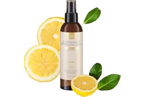 FURRYPURR Furry Purr Pet Odor Eliminator Spray, Lemon Scent, Air Freshener Sprays for Strong Dog or Cat Pee Smells, Natural Deodorizing Ingredient, 7 Oz