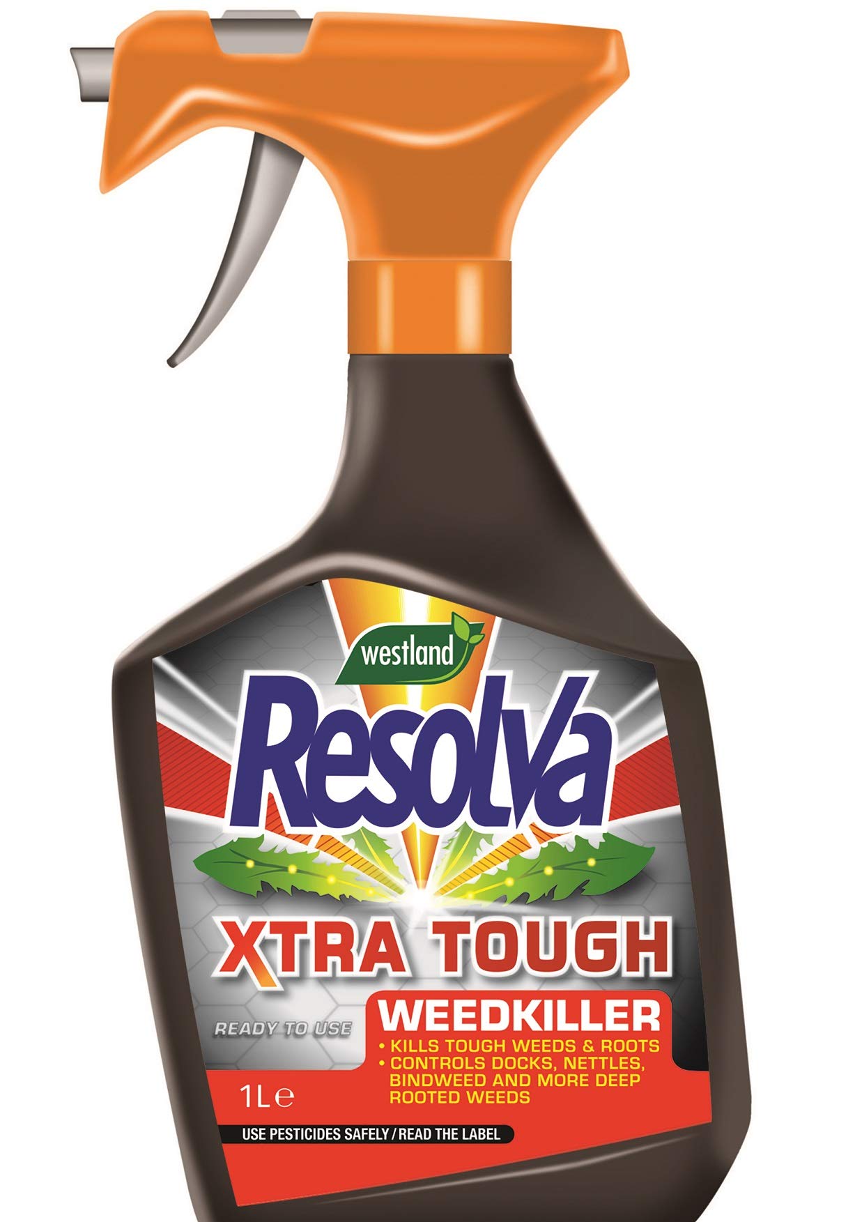 Resolva Xtra Tough Ready to Use Weedkiller, 1 L