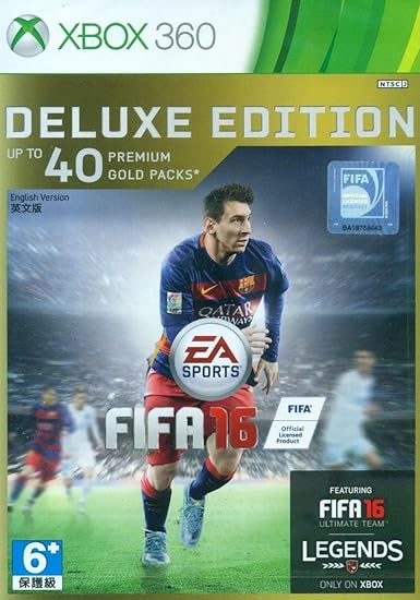 Amazon Fifa 16 Deluxe Edition 輸入版 アジア Xbox360 ゲームソフト