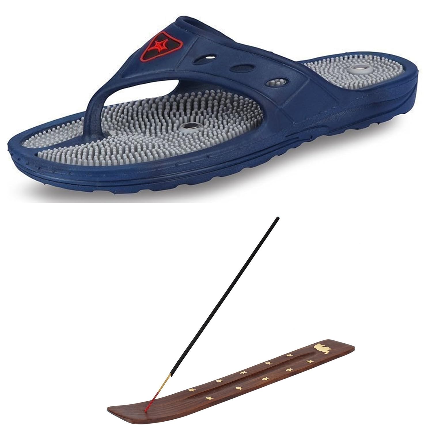 super india store unisex blue slipper - 8