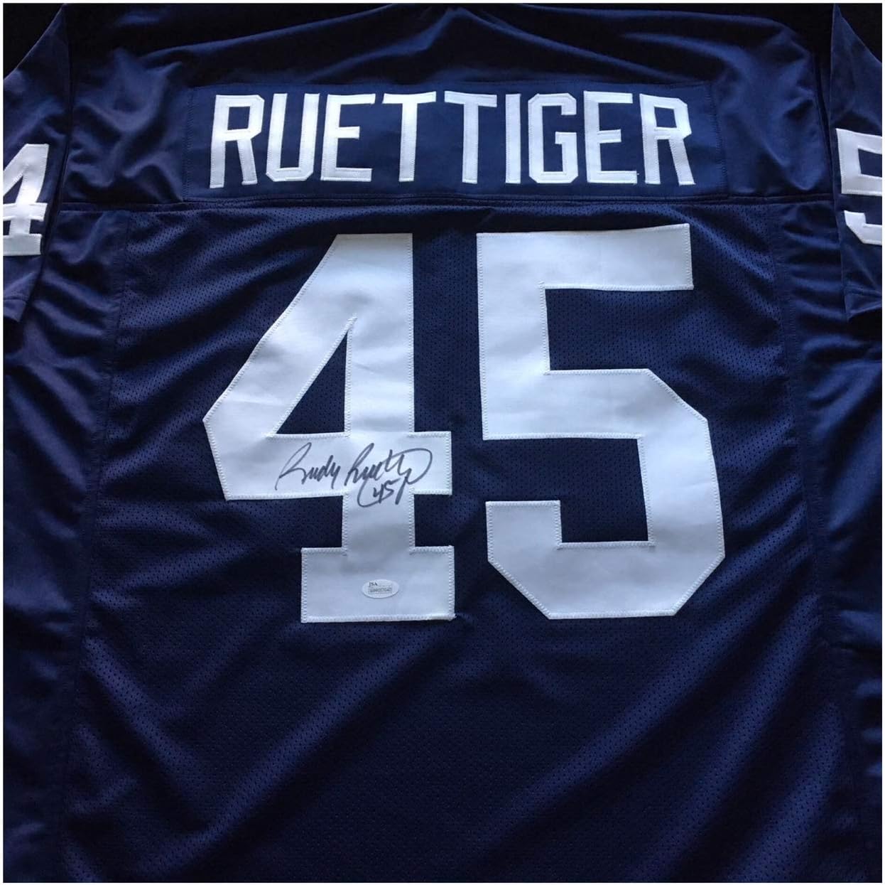 rudy ruettiger autographed jersey
