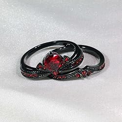 Ringcrown Couple Rings Matching Ring Black Crown