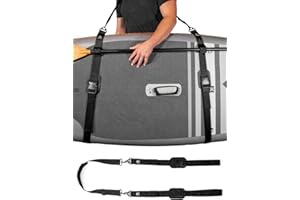 Gradient Fitness SUP & Kayak Carry Strap – Hands-Free Paddle Board, Surfboard & Kayak Carrier with Padded Shoulder Sling