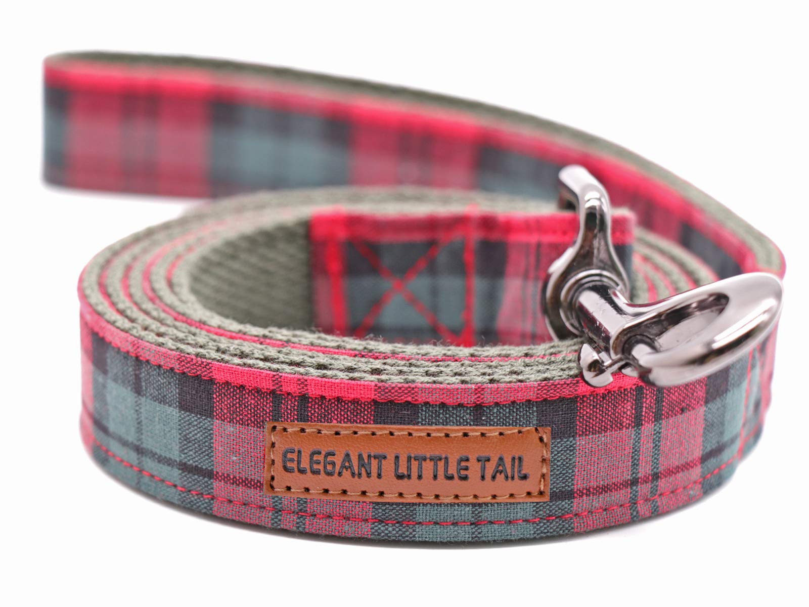 Elegant little tail Dog Leash, Strong and Durable Traditional Style Leash, Webbing Dog Leashs, Soft Walking Leash for Small Medium Large Dogs and Cats