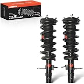 A-Premium Front Complete Strut Assemblies with Coil Springs, Set of 2 | Compatible with Infiniti [AWD] G25 2011-2012, G35 2007-2008, G37 2009-2013, Q40 2015