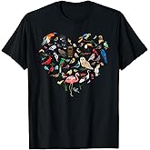 Bird Heart - Birding Bird Watching Birder Bird Watcher T-Shirt Small