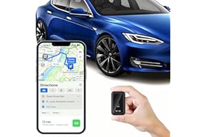 MORNGREE 2024 New Model GPS Tracker for Vehicles, GPS Strong Magnetic Car Anti-Lost Tracker, No Subscription,GPS Tracker Locator Real Time, Anti-Theft Mini GPS Tracking Device with Free App