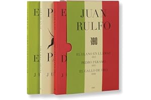 Juan Rulfo. Estuche conmemorativo: Pedro Páramo. Llano en Llamas. Gallo de Oro (Spanish Edition)