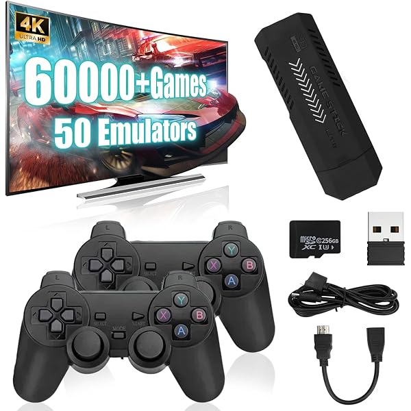 Console De Jeu Retrowave G11 Pro - 100 000 Jeux Rétro, 4K, 2 Manettes Sans Fil (256 Go)