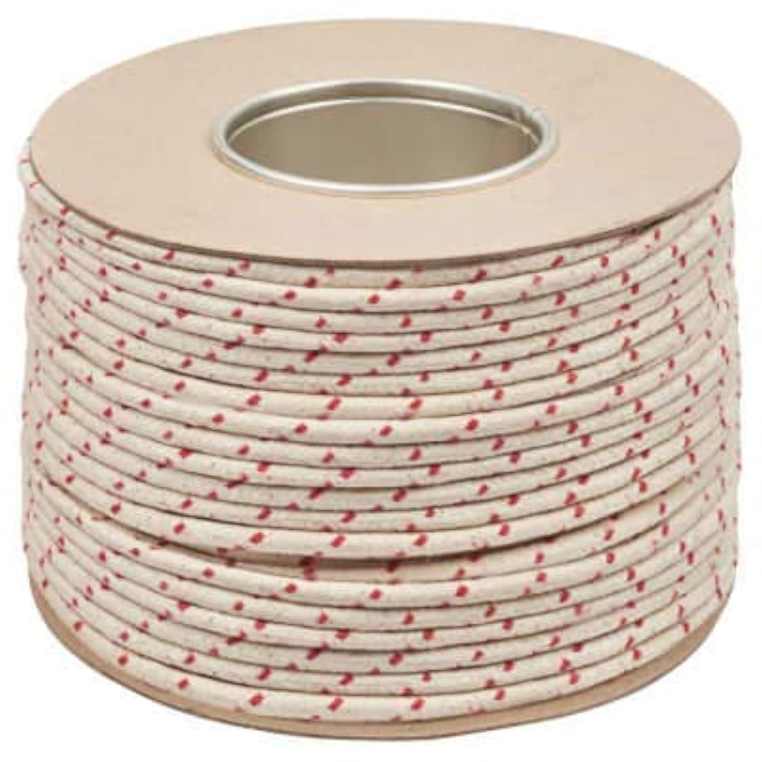 No.2 (6mm) - Quality Everlasto Traditional Redspot Waxed Cotton Sash Cord (6MM x 50M)